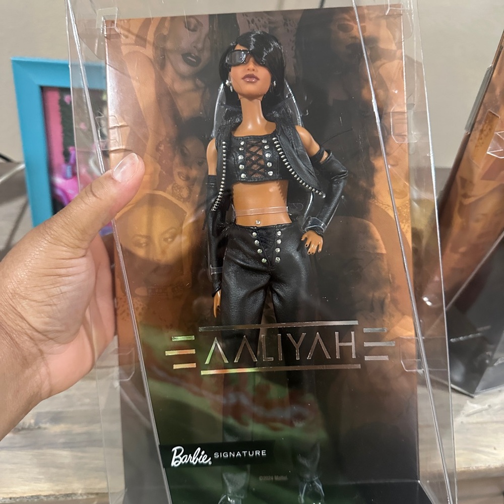 Mattel Barbie Signature Aaliyah Doll in Black Outfit